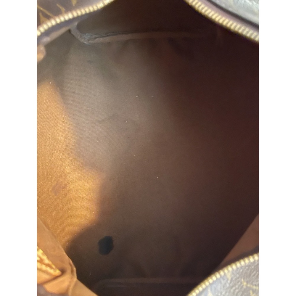 100% Authentic Louis Vuitton Brown Monogram Speedy 30 Handbag - Picture 4 of 15
